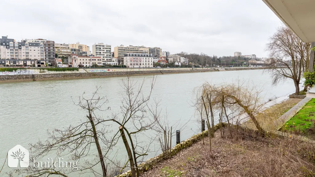 Balcone - Studio with Seine View in Neuilly-sur-Seine