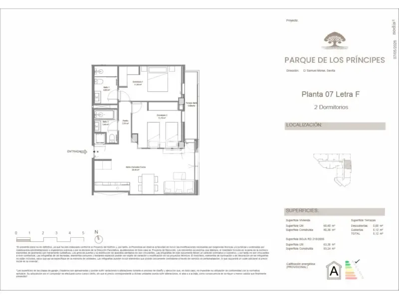 Plaan - New Flat with Terrace in Sevilla