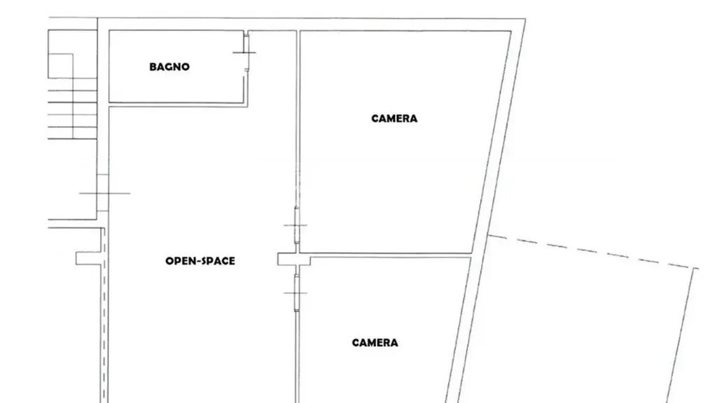 Plan - Ground Floor Apartment with Private Parking in Messina