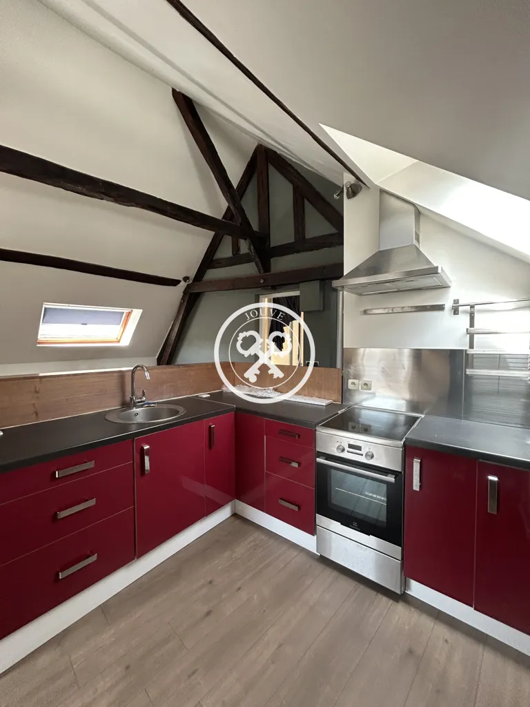 Cuisine - Appartement 3 Pièces sous les Toits à Troyes