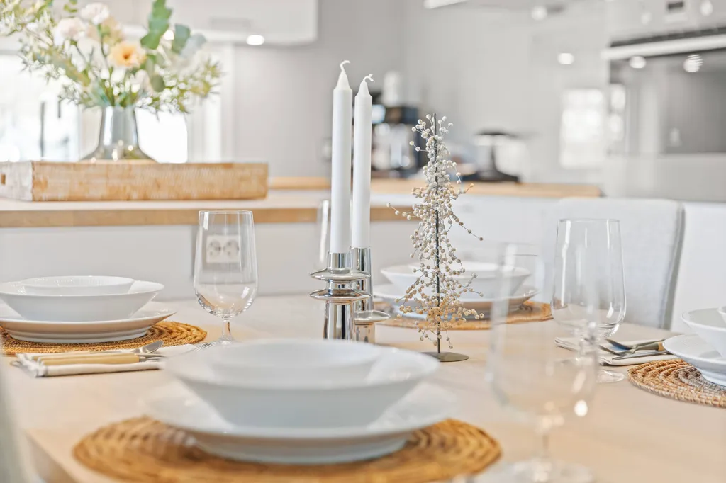 Sala da pranzo - Modern Apartment with Terrace in Lyngdal