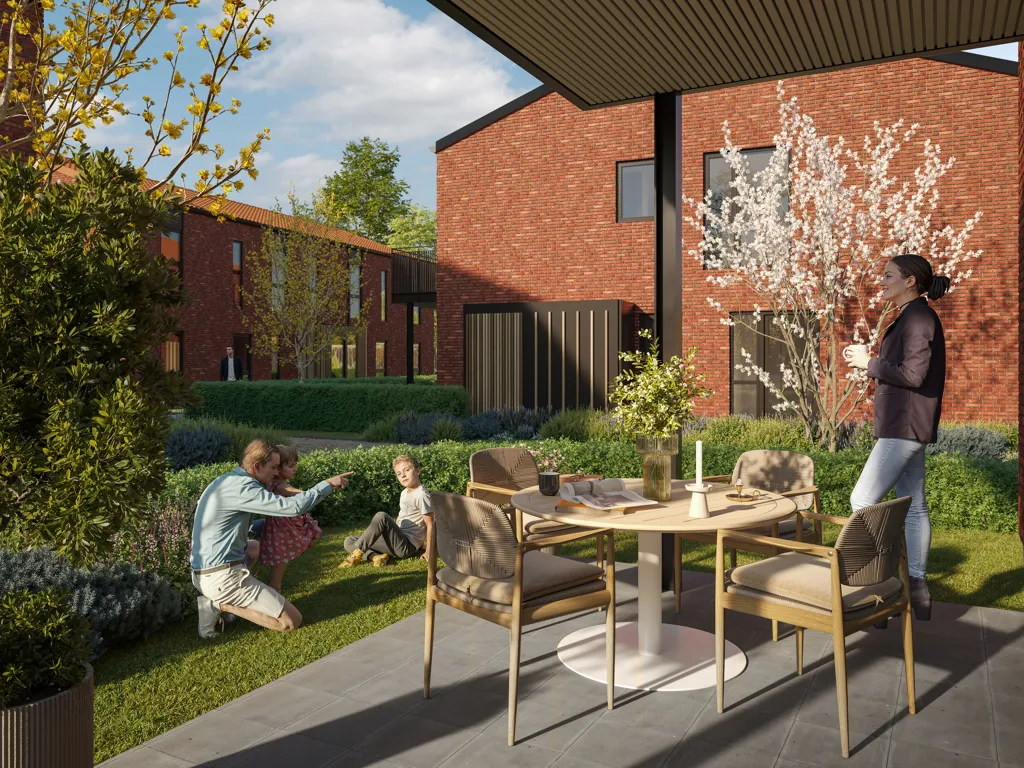 Aed - Apartment with Terrace in Bronzehaven, Køge