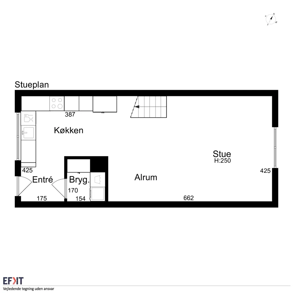 3-toaline korter asukohas Kolding