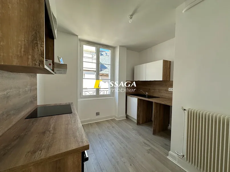 Köök - Traversant Apartment with Parquet in Rodez Centre