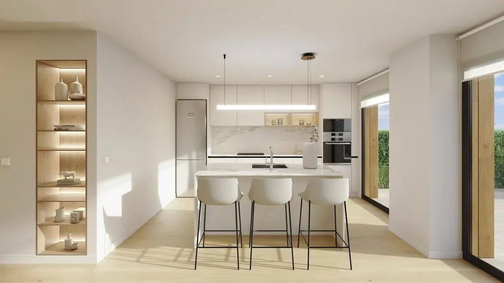 Köök - Luxury Penthouse with Pool in La Nucía