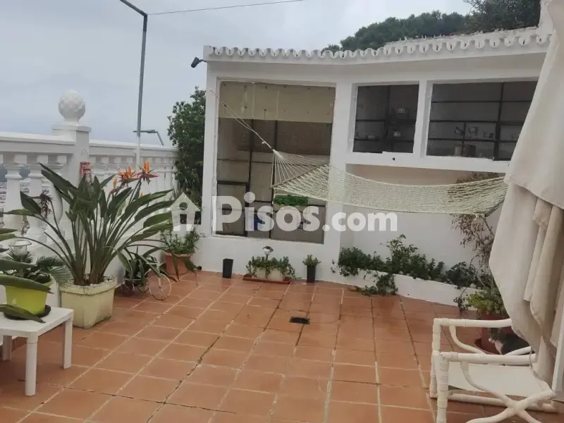 Terrace - Chalet with Pool on Carretera de San Antonio