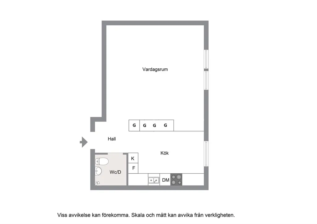 Plaan - Apartment with Sea View in Jakobsberg