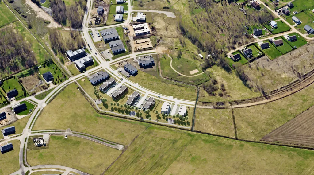 Vista aerea - Apartment with Sauna in Kõrveküla