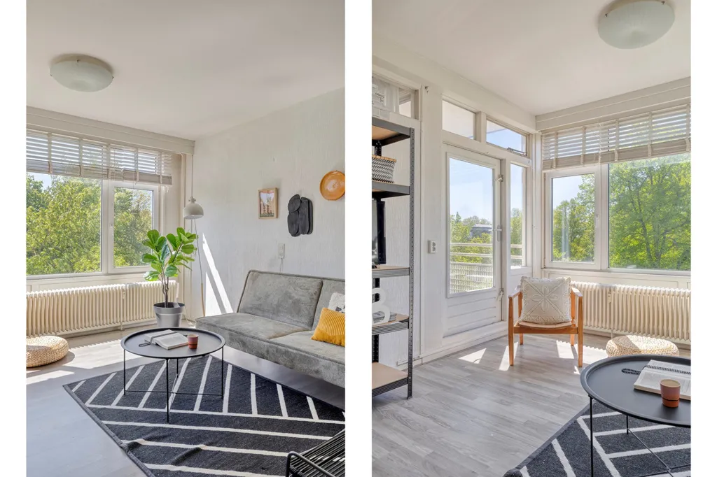 Séjour - City Centre Flat with Balcony in Hereplein