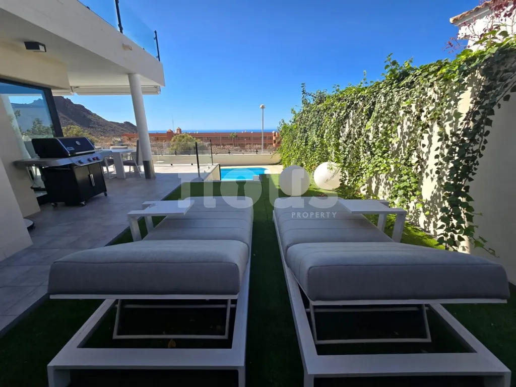 Piscine - Detached Villa with Pool and Ocean Views, Costa Adeje