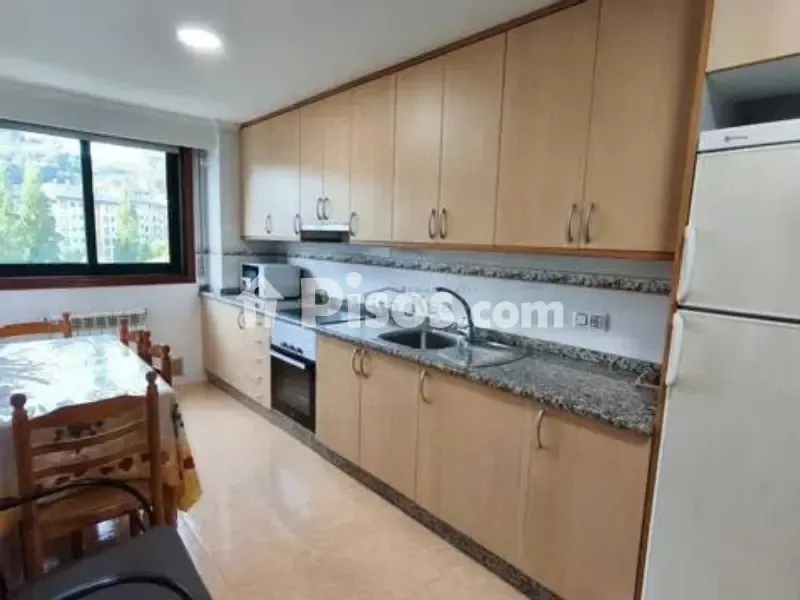 Cuisine - Baroque-Style Apartment with Two Terraces in Ourense