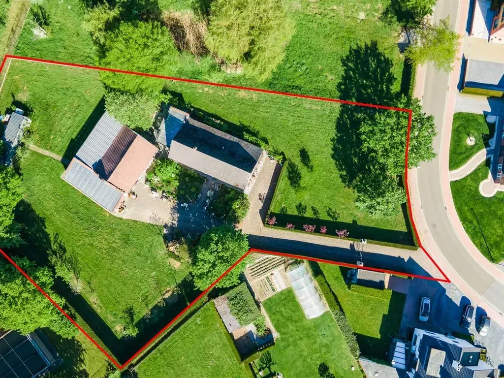 Vue aérienne - Hoeve Charmante avec Potentiel à Rapertingen
