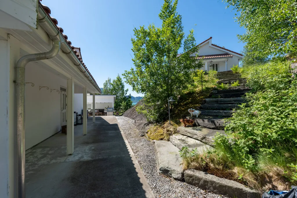 Extérieur - Two-Property Retreat with Sea View in Vikedal