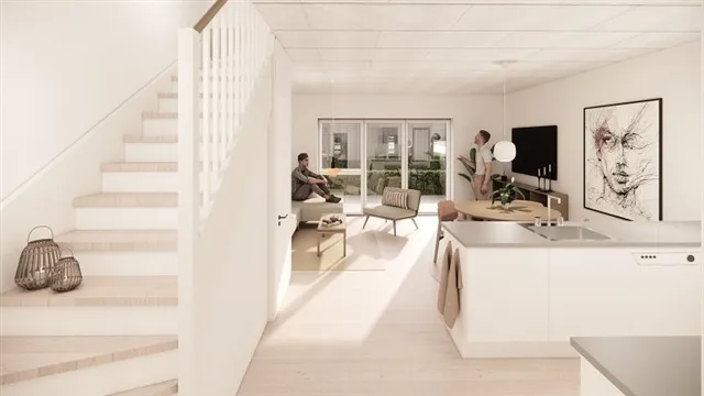 Contemporary Townhouse with Terrace in Årslev