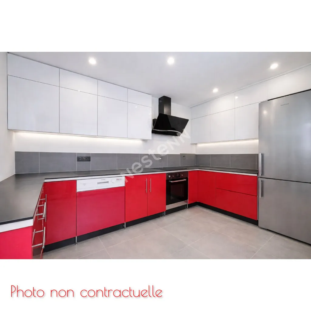 Cuisine - Appartement 2 Pièces avec Jardin Privé à Annecy