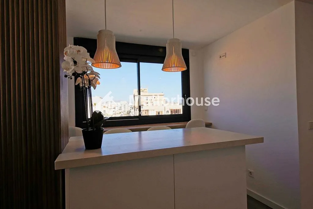 Köök - Modern Flat with Terrace in Can Picafort