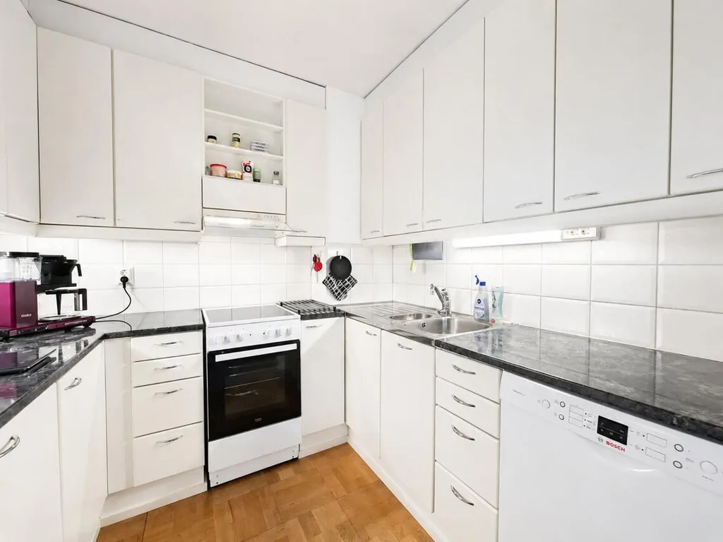 Cuisine - Apartment with Balcony in Raahe