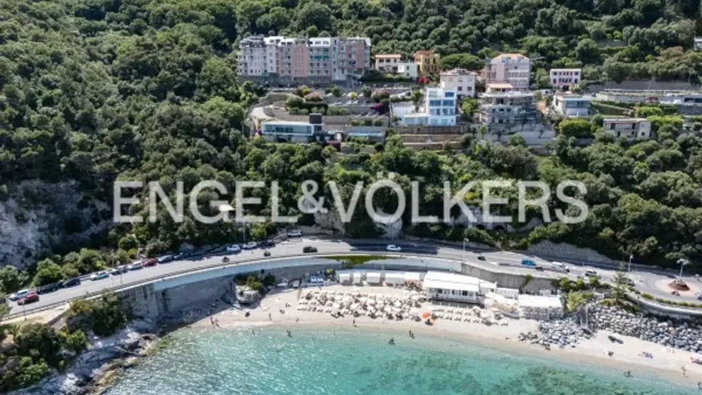 Vue aérienne - Sea View Apartment with Terrace in Bergeggi