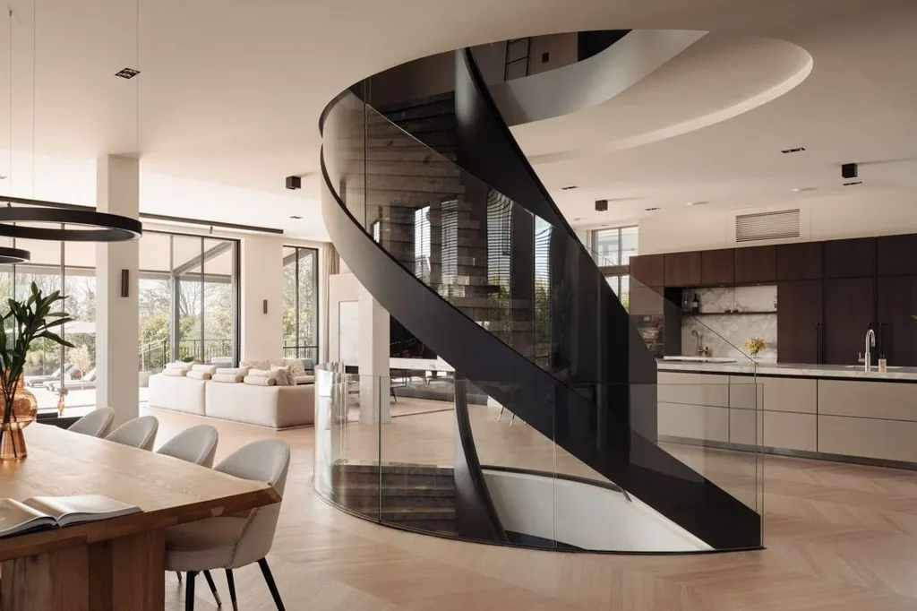Dining Room - Villa with River View on Amsteldijk Noord
