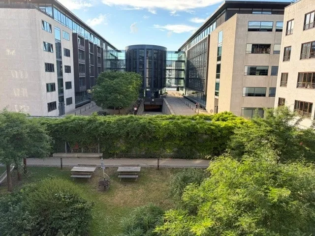 Garden - Furnished Flat with Balcony in Copenhagen K