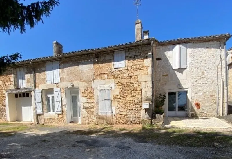 Extérieur - Maison avec Grange à Charras