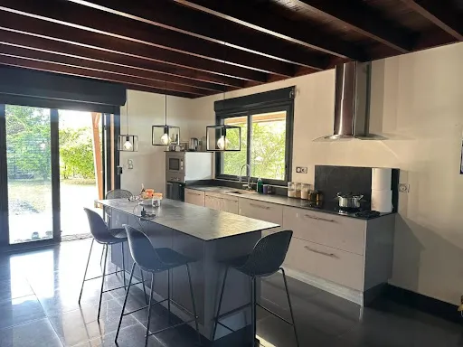 Köök - Modern Villa with Pool in Rémire-Montjoly