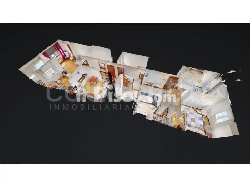 Planimetria - Ample Apartment with Terrace in Carrer de Císcar