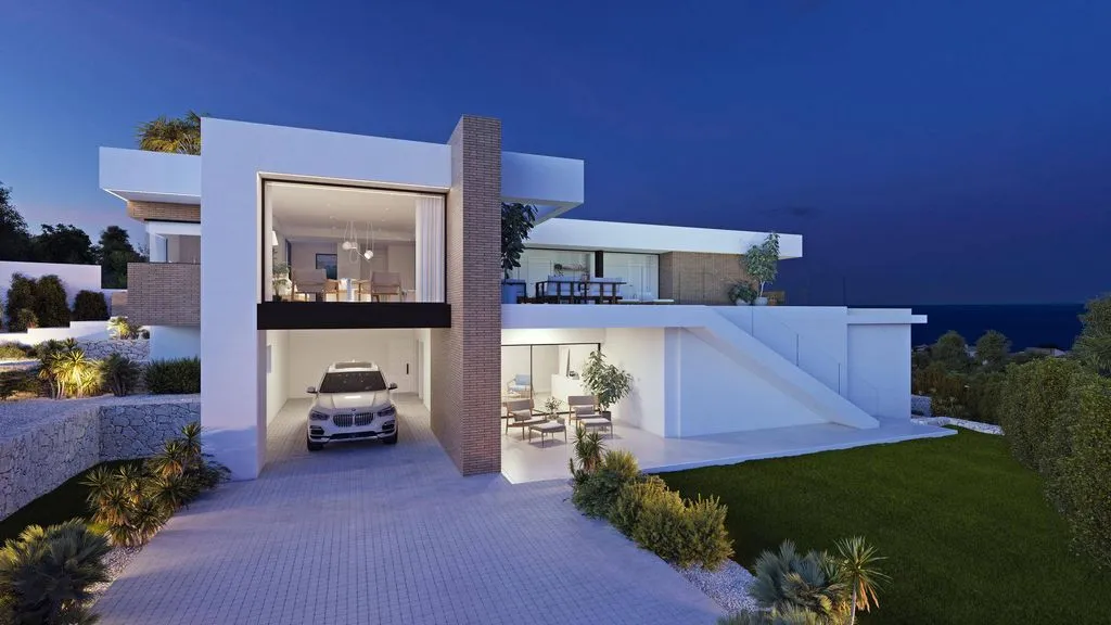 Exterior - Luxury Villa with Sea View in Benitachell