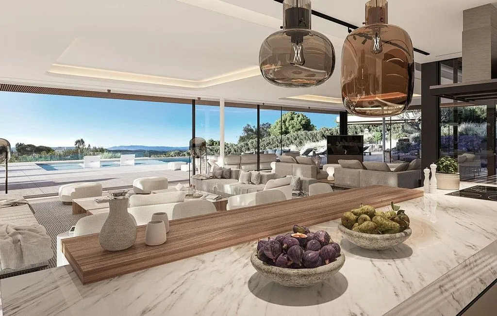Séjour - Chalet with Pool and Terrace in Sotogrande