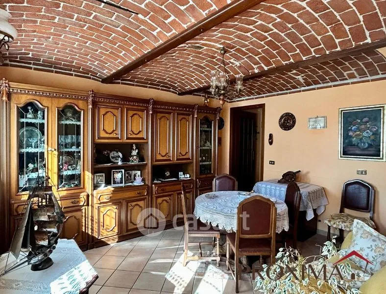 Sala da pranzo - Rustic Semidetached House with Alpine View in Villanova d'Asti