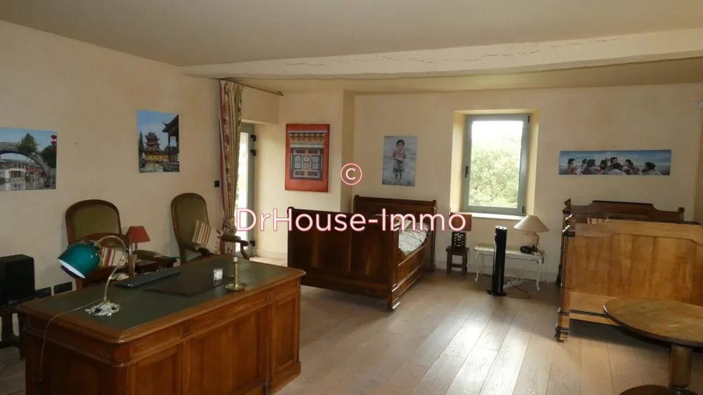 Camere da letto - Restored Manor with Pool in Amarens
