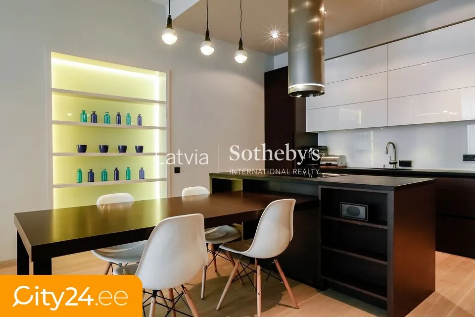 Kitchen - Apartment with Secure Staircase in Old Town, Riga