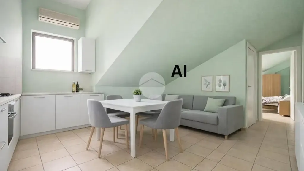 Dining Room - Attic Flat with Balcony in Montalto Uffugo