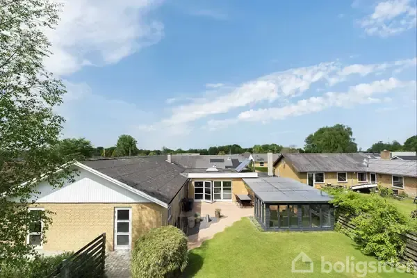Vue aérienne - Renovated Villa with Sauna in Timring