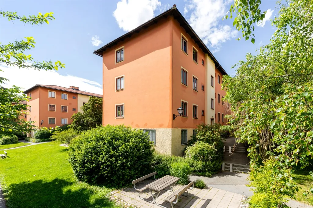 Jardin - Modern Flat with South-Facing Balcony in Riksby
