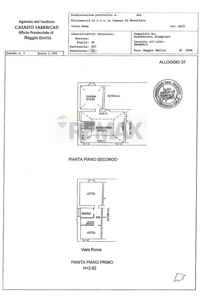 Rustic Duplex with Box in Novellara