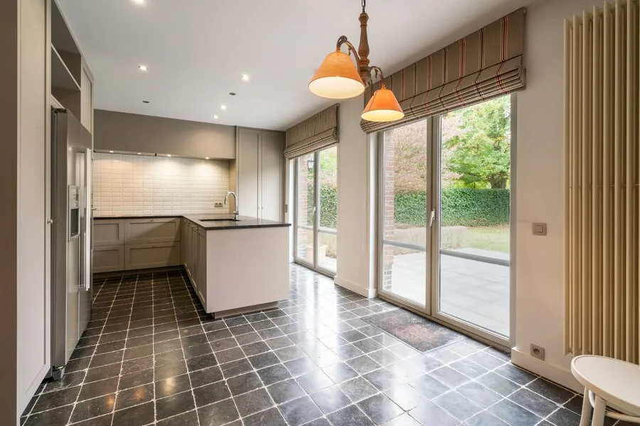Kitchen - Open-Plan House with Garden in Grimbergen