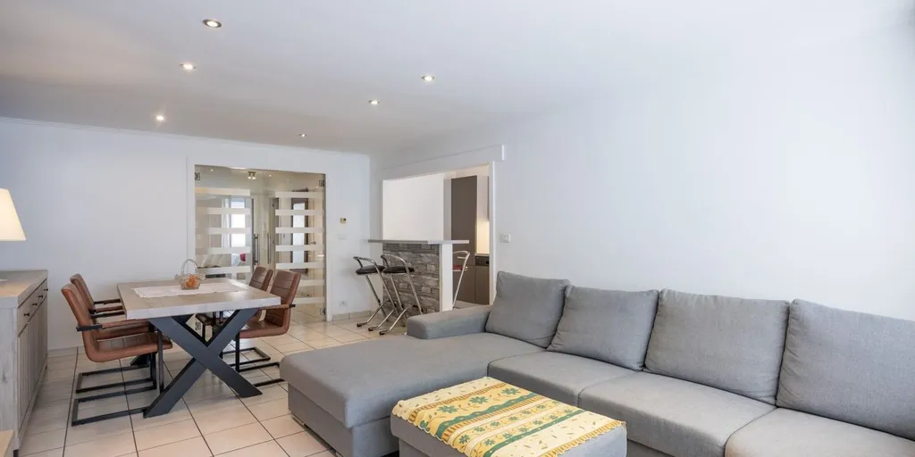 Living Room - Bright Apartment with Central Location in Ostend