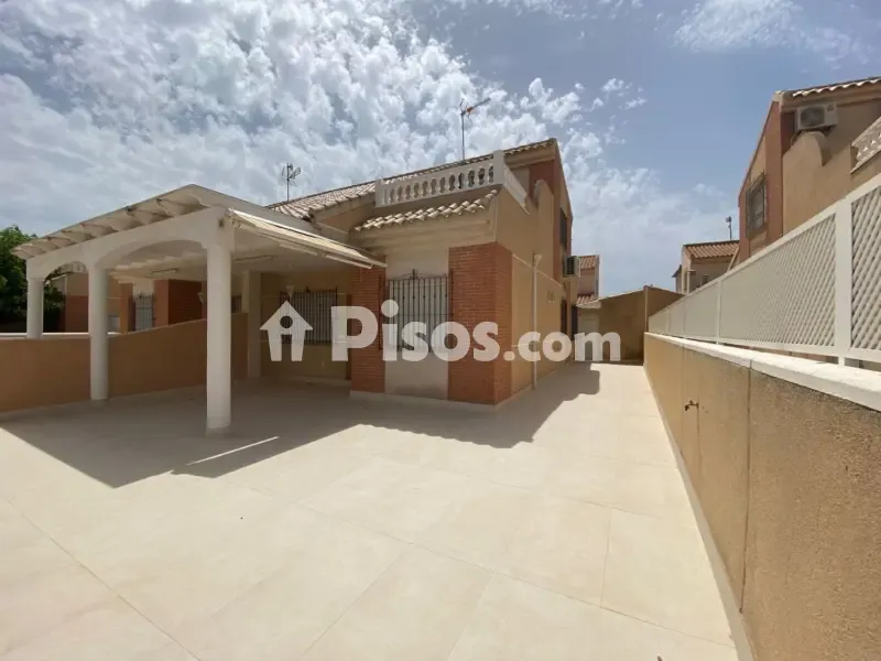 Terrace - Duplex Adosada with Sea View in La Horadada