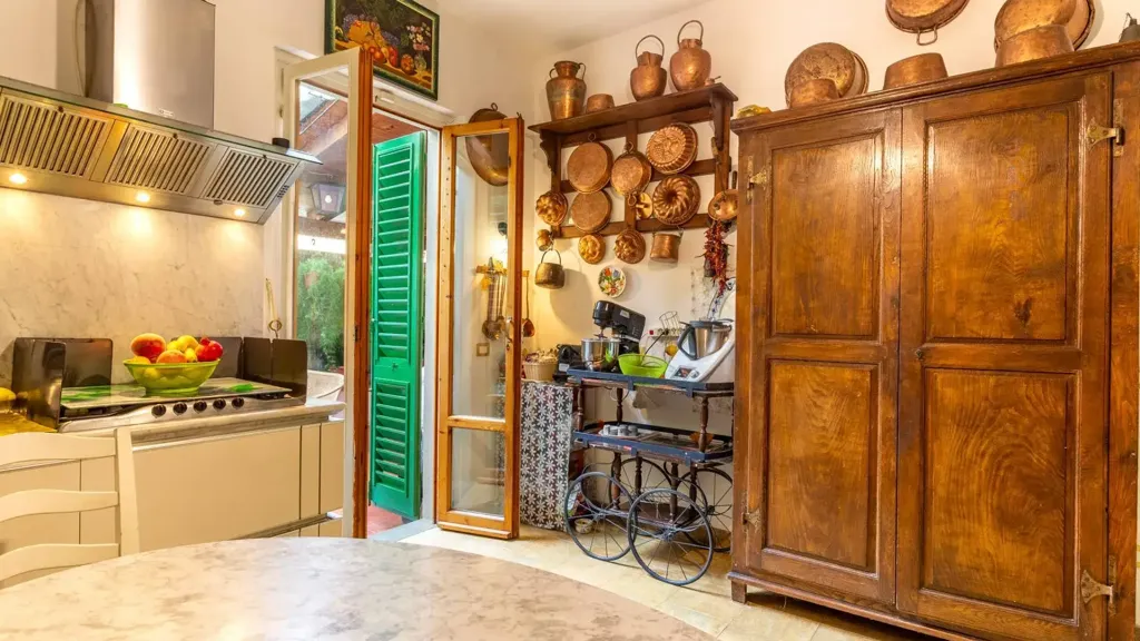 Köök - Luxury Villa with Private Garden in Reggello