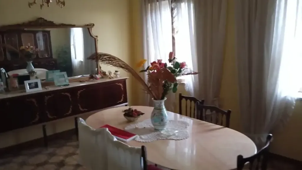 Dining Room - Adjacent House with Balcony in Teano