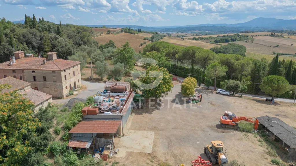 Õhuvaade - Rustic Casale with Panoramic Views in Castiglione del Lago