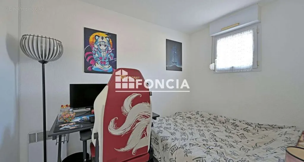 Chambres - Appartement T2 avec Terrasse dans Résidence Calme