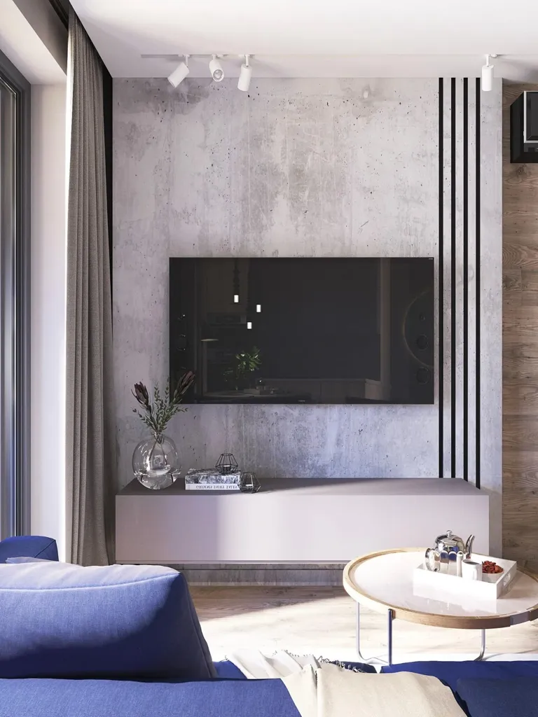 Living Room - Contemporary Villa with Pool in Finestrat
