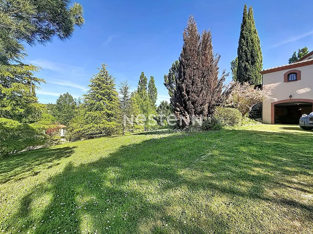 Jardin - Maison 6 Pièces avec Sous-Sol et Terrain Arboré à Lacroix-Falgarde