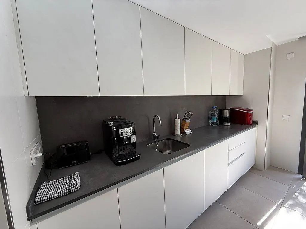 Cuisine - Apartment with Pool and Terrace in Llevant