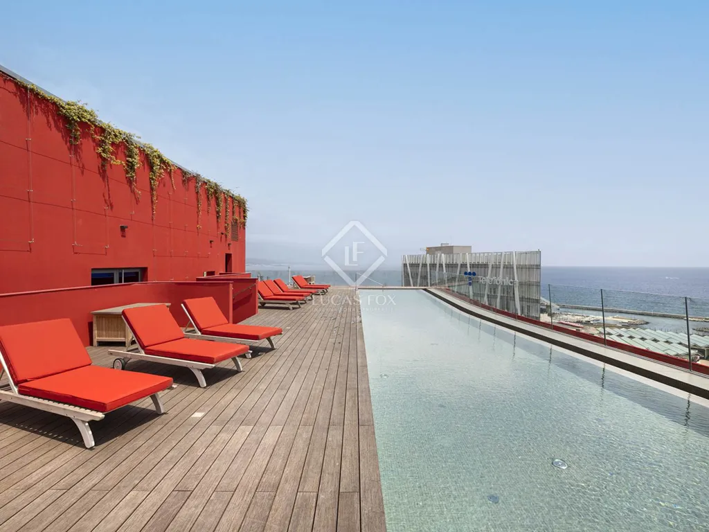Bassein - Luxury Flat with Rooftop Pool in Diagonal Mar, Barcelona