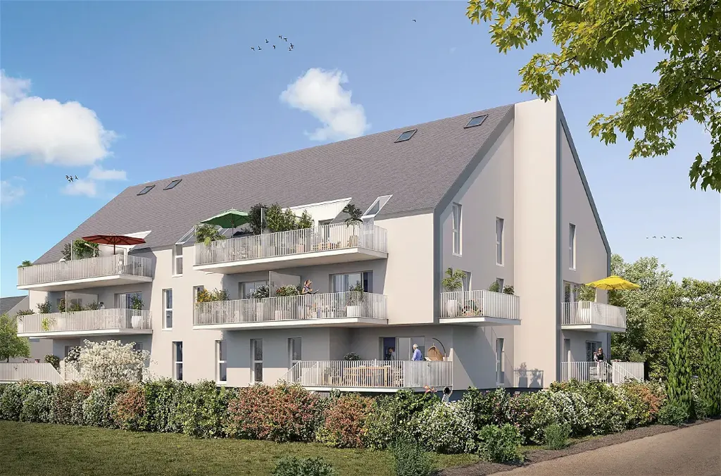 Appartement 3 Pièces avec Balcon à La Ville aux Dames