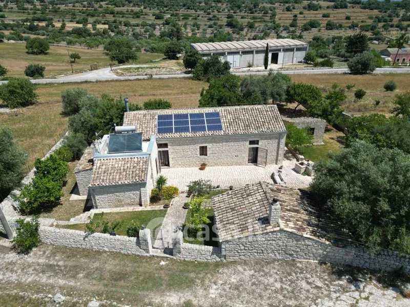 Vue aérienne - Restored Villa with Garden in Modica