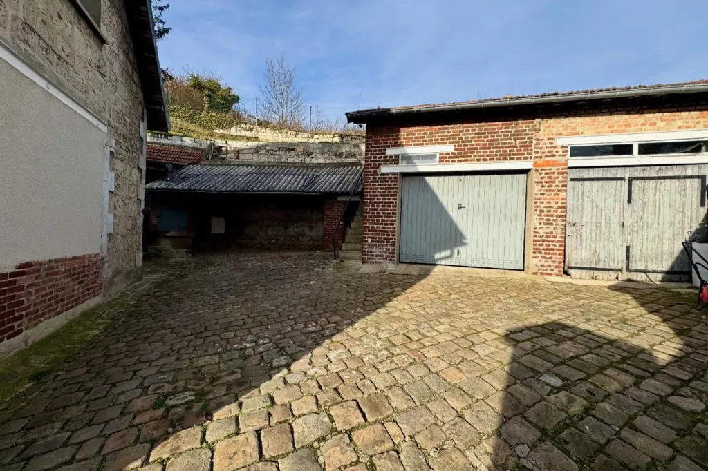 Jardin - Appartement avec Cour à Crouy, Côte de Vauxrot
